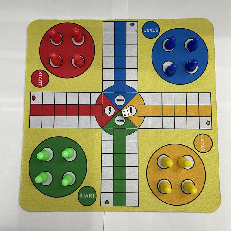 1Set 24cm Plastic Flying Chess - огляд і ціна Board Game Ludo