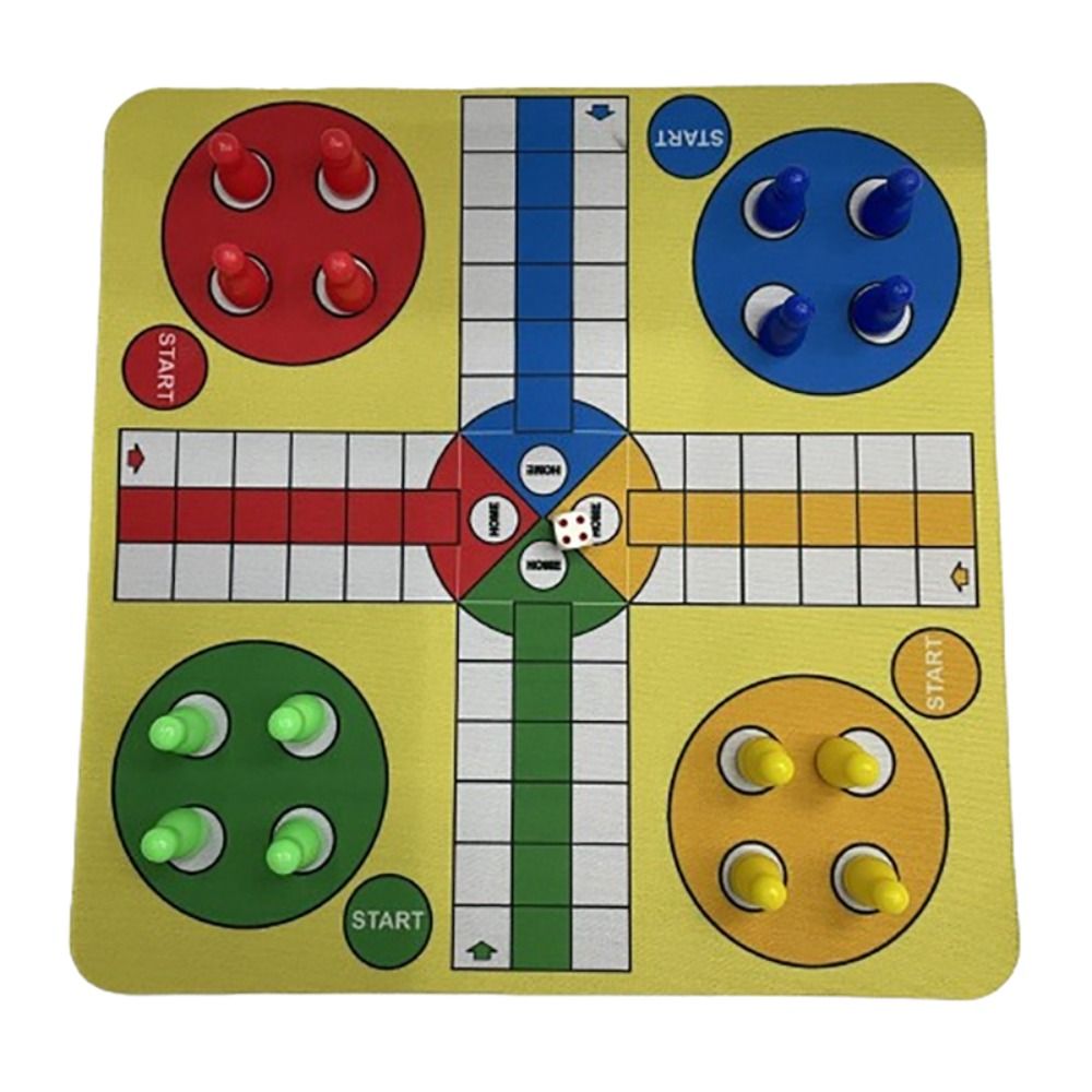 Party Game With Mouse Pad Flyi - огляд і ціна Board Game Ludo