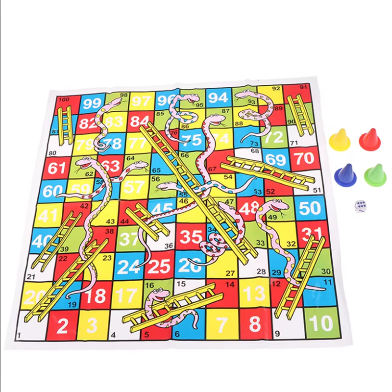 Snake Ladder Flight Chess 38cm - огляд і ціна Board Game Quacks
