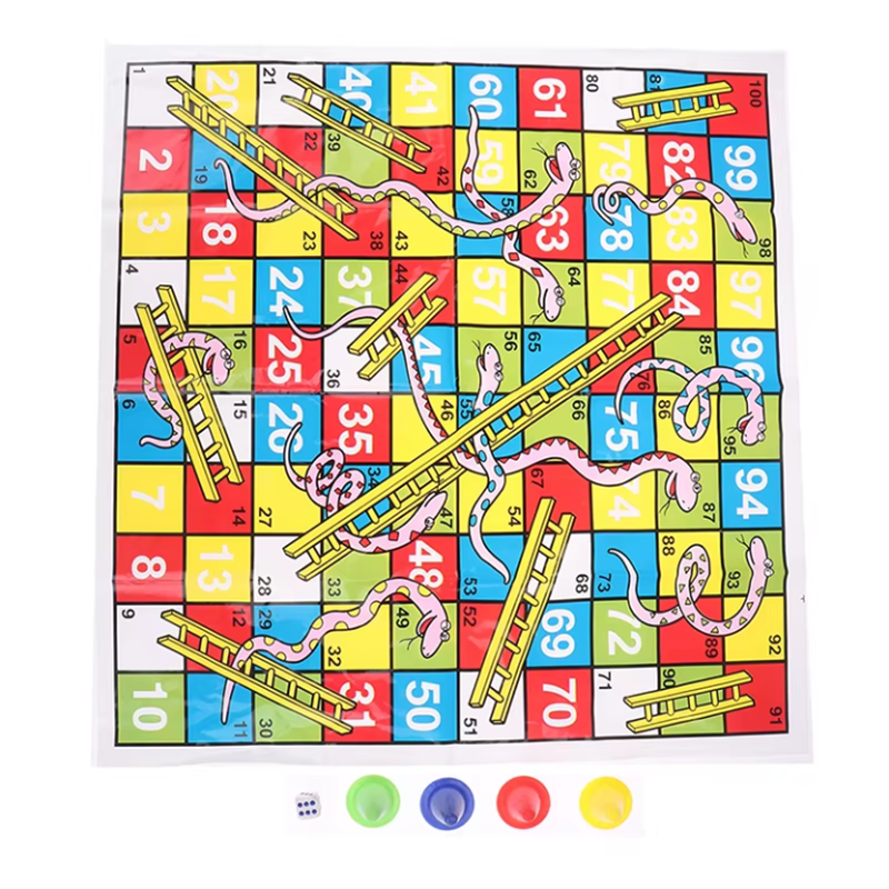 Snake Ladder Flight Chess 38cm - огляд і ціна Board Game Quacks
